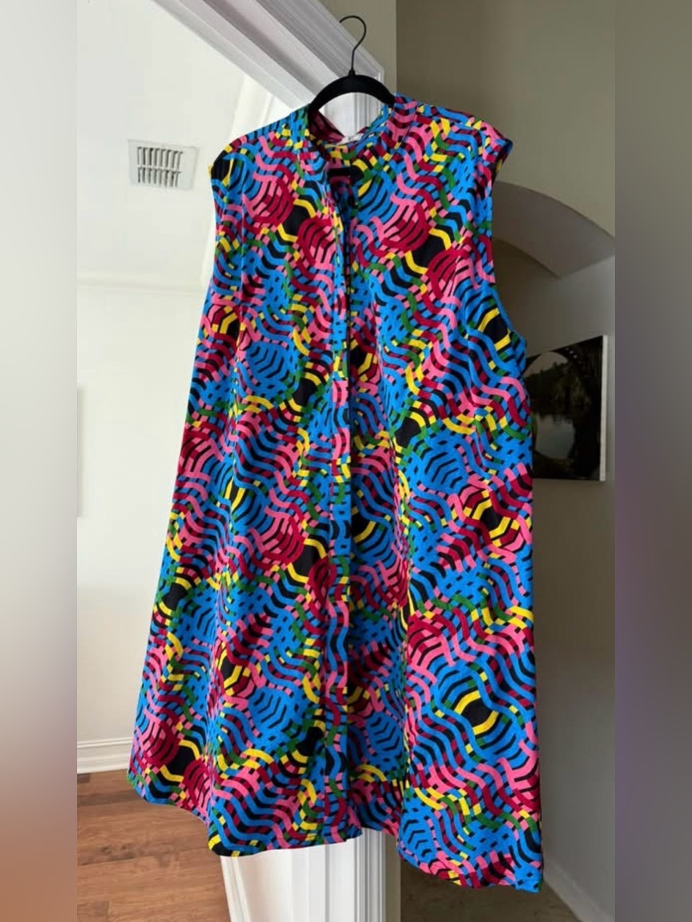 Zuri - Light Bright - 3X Standard - Sleeveless Dress